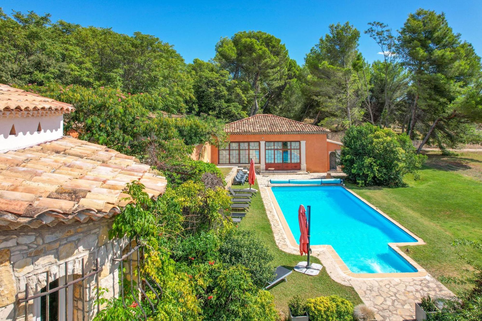 Le Pool House - Private Jacuzzi - Mas Des Sous Bois Hotel Ventabren Exterior foto